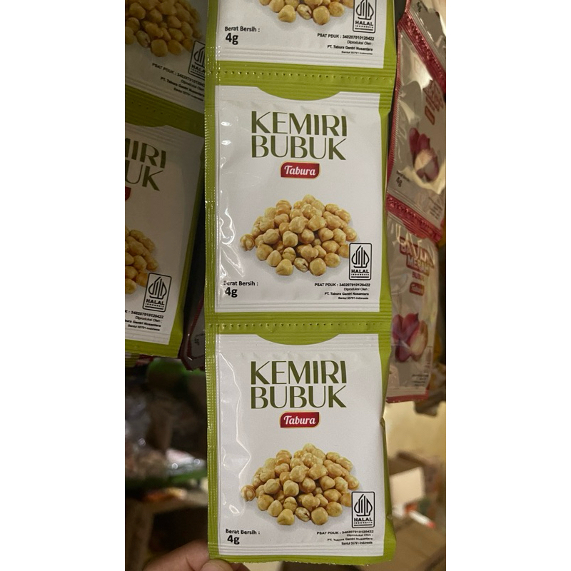 

Tabura Kemiri bubuk 12pcs / Kemiri halus sachet / Kemiri halus asli