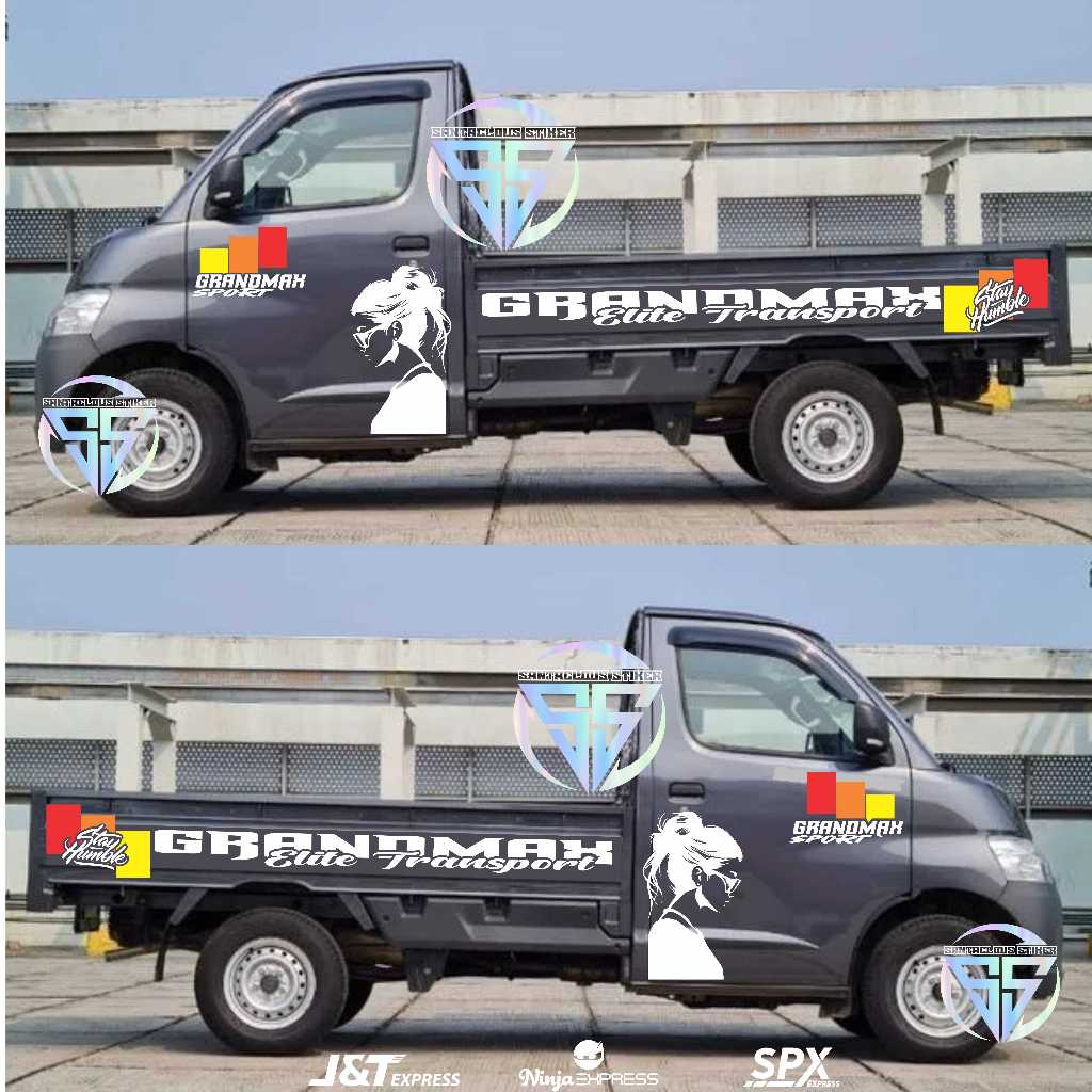 [COD]sticker mobil grandmax cutting variasi sticker grandmax terbaru