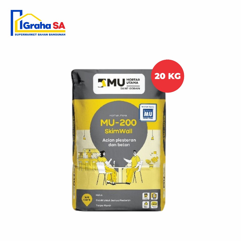 MU 200 ACIAN PLESTERAN / BETON 20KG