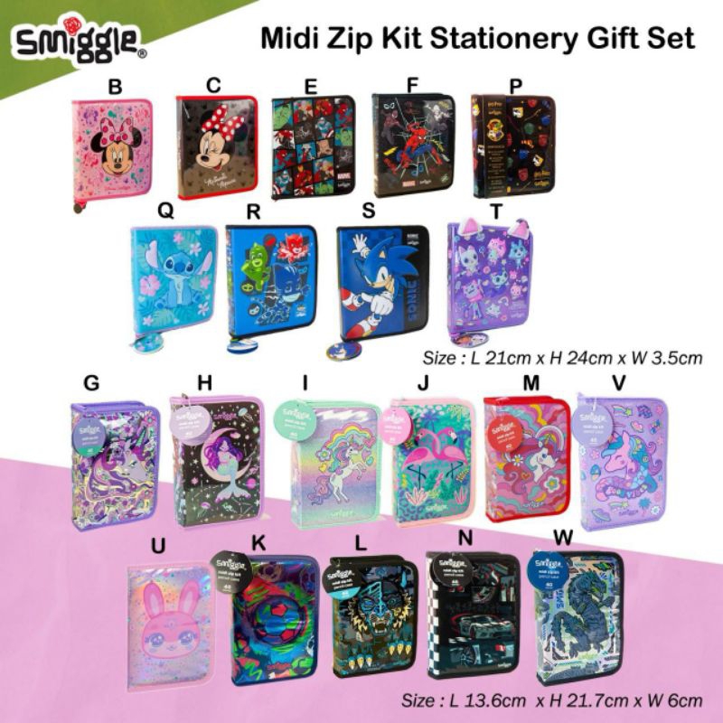 

Smiggle zip it pencil case