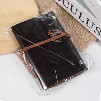 

HJK TD - TLA Toddi PHANTACI Buku Catatan Binder Kulit Retro Leaf Kertas B7 - BSD666
