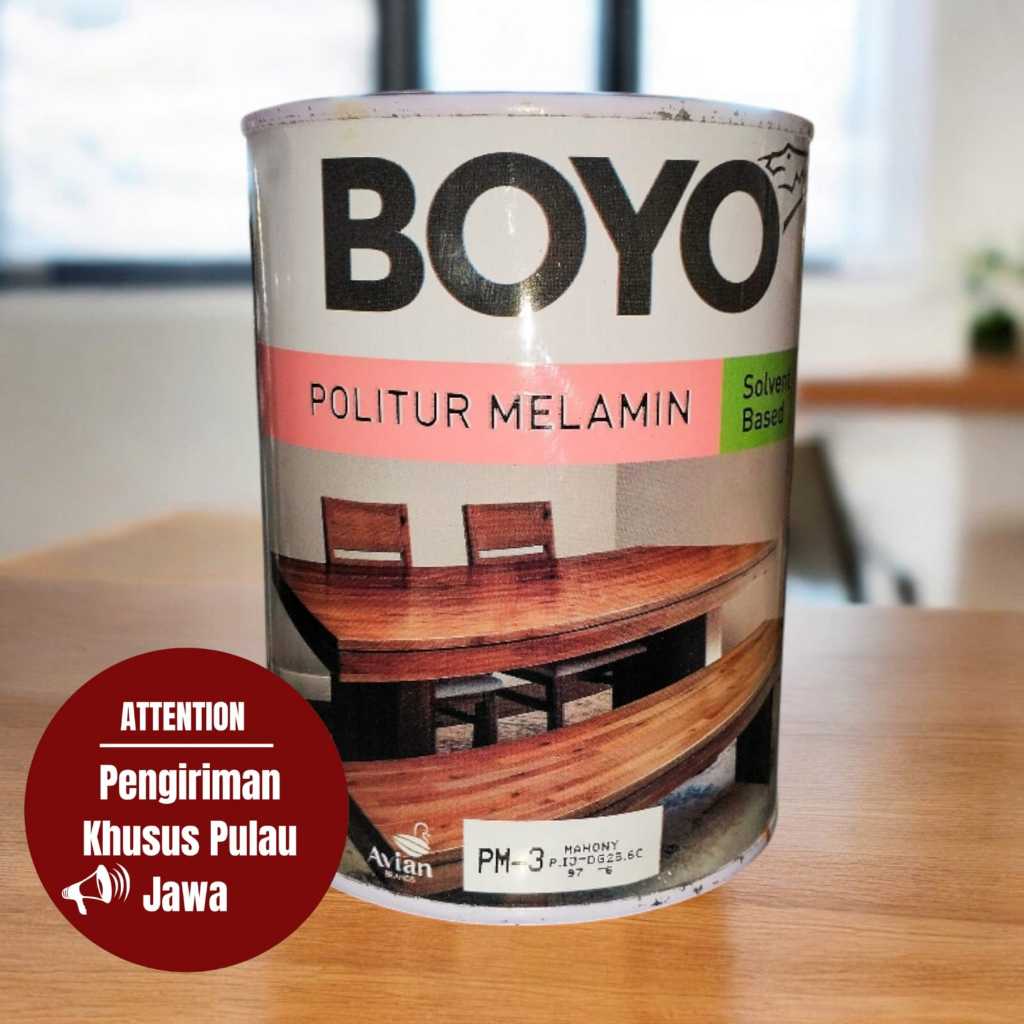 Boyo politur melamine / politur boyo melamine 1L