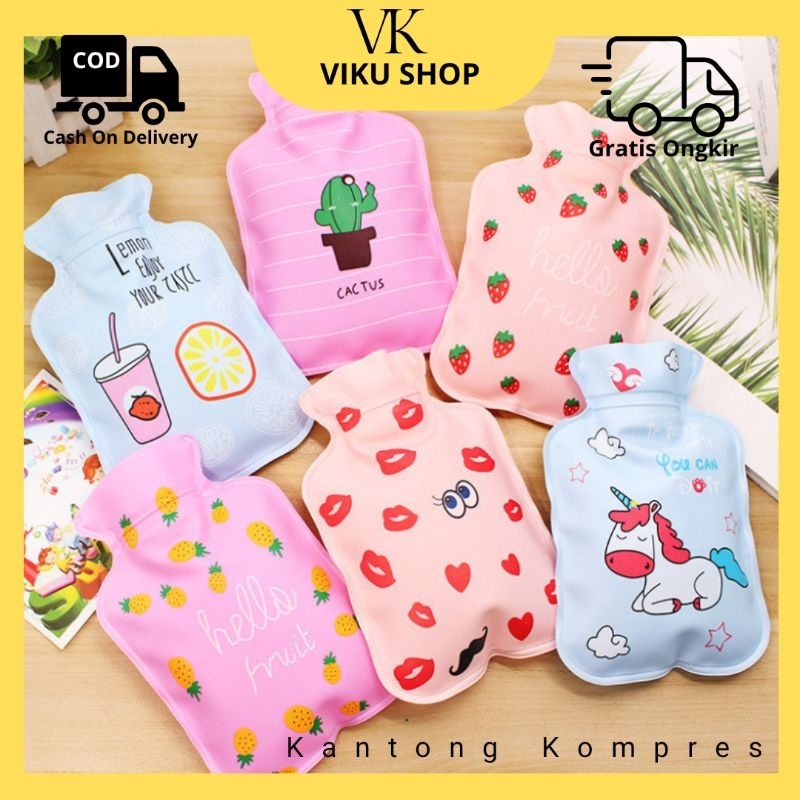 kantong Kompres Air Panas Atau Dingin Water Bag Karakter