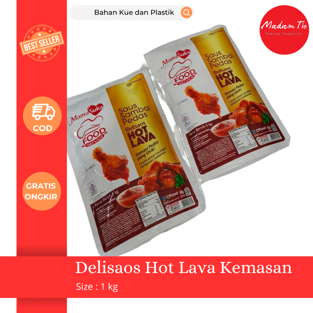 

Delisaos Hot Lava 1kg 1pcs