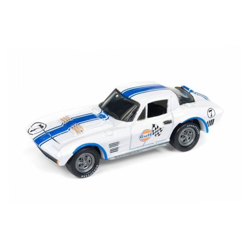Diecast Johnny Lightning 1963 Chevrolet Corvette Gren Sport Gullf