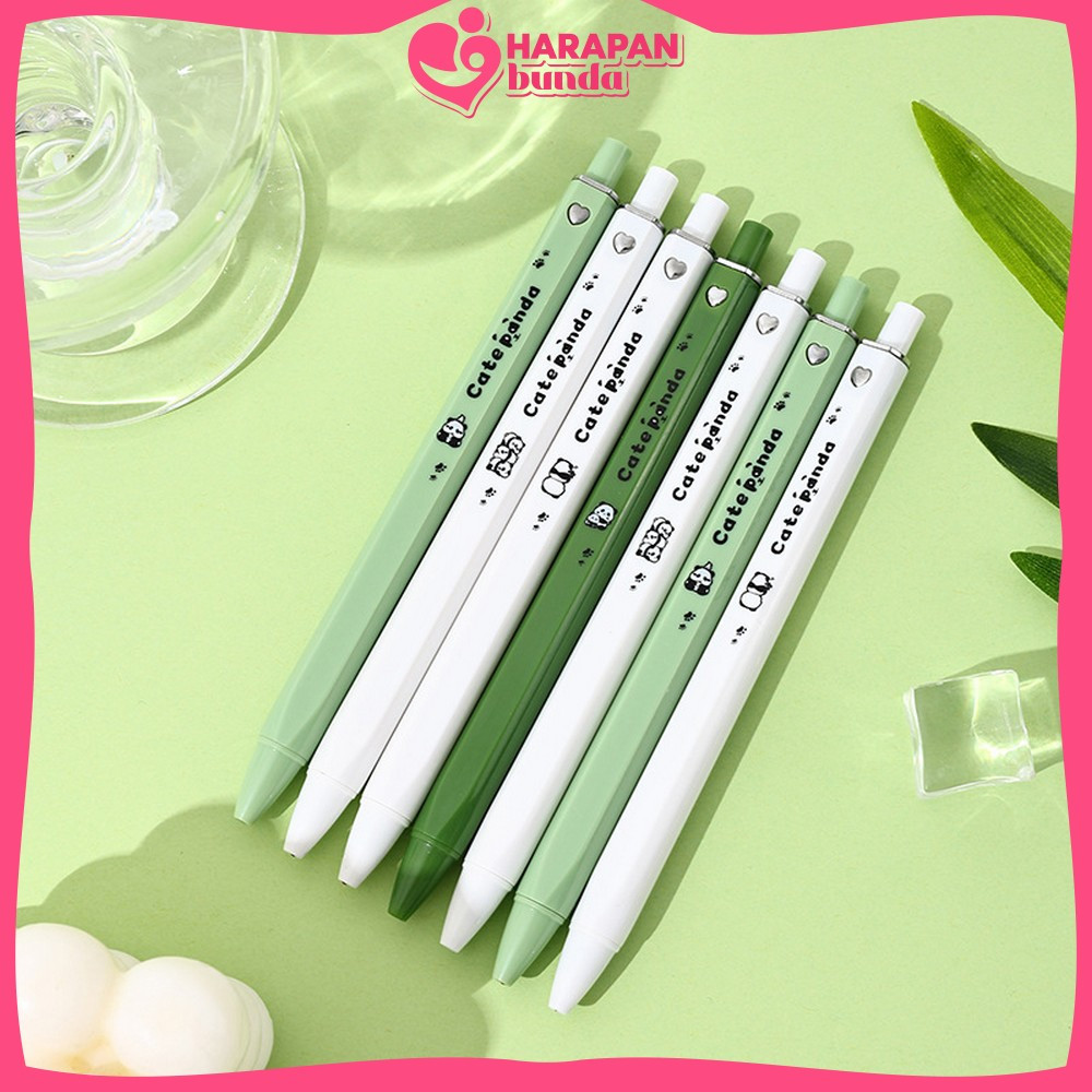 

Pulpen Gel Mekanik 0.5MM Pen Gel Karakter Panda Lucu / Pena Cetek Bentuk Persegi Panda Alat Tulis Sekolah Harapan Bunda A104