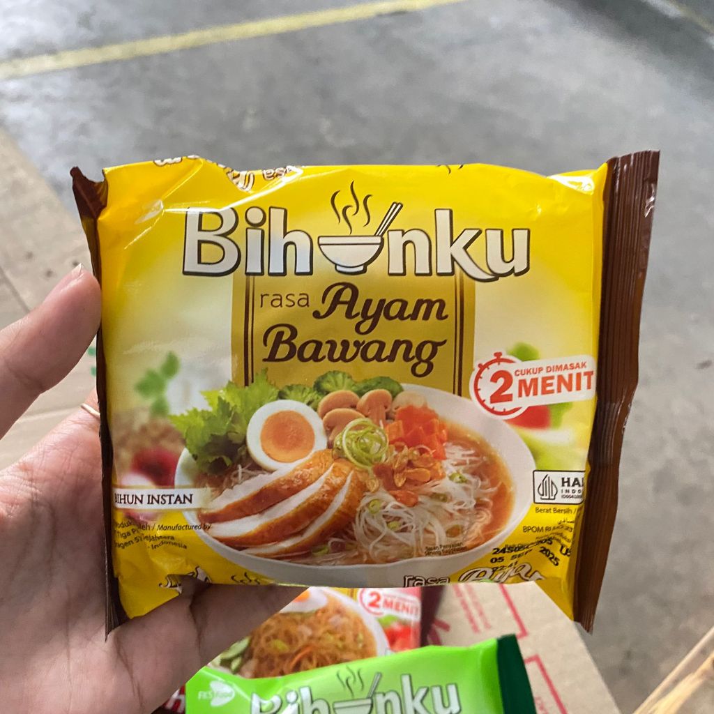 

BIHUNKU PAKET ISI 5 RASA AYAM BAWANG Asam Pedas Kari Laksa Goreng Spesial