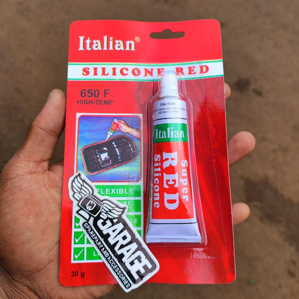 Siler Merah 30gr Packing gasket Red Lem High temp red silicone mesin USA650 SEALANT PACKING GASKET m