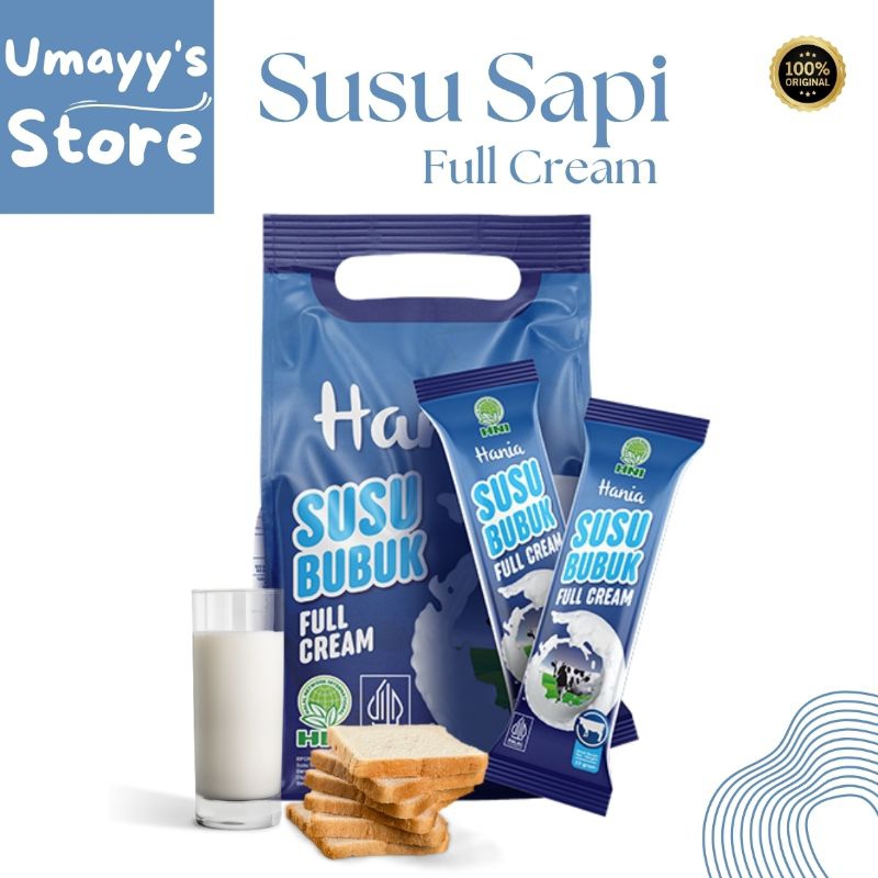 

Susu Sapi Bubuk Full Cream Hania HNI