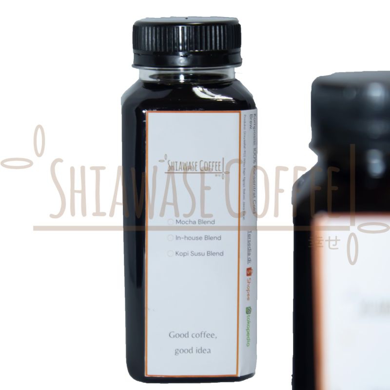 

Shiawase Coffee Cold Brew Consentrate 250ml - In-house Blend