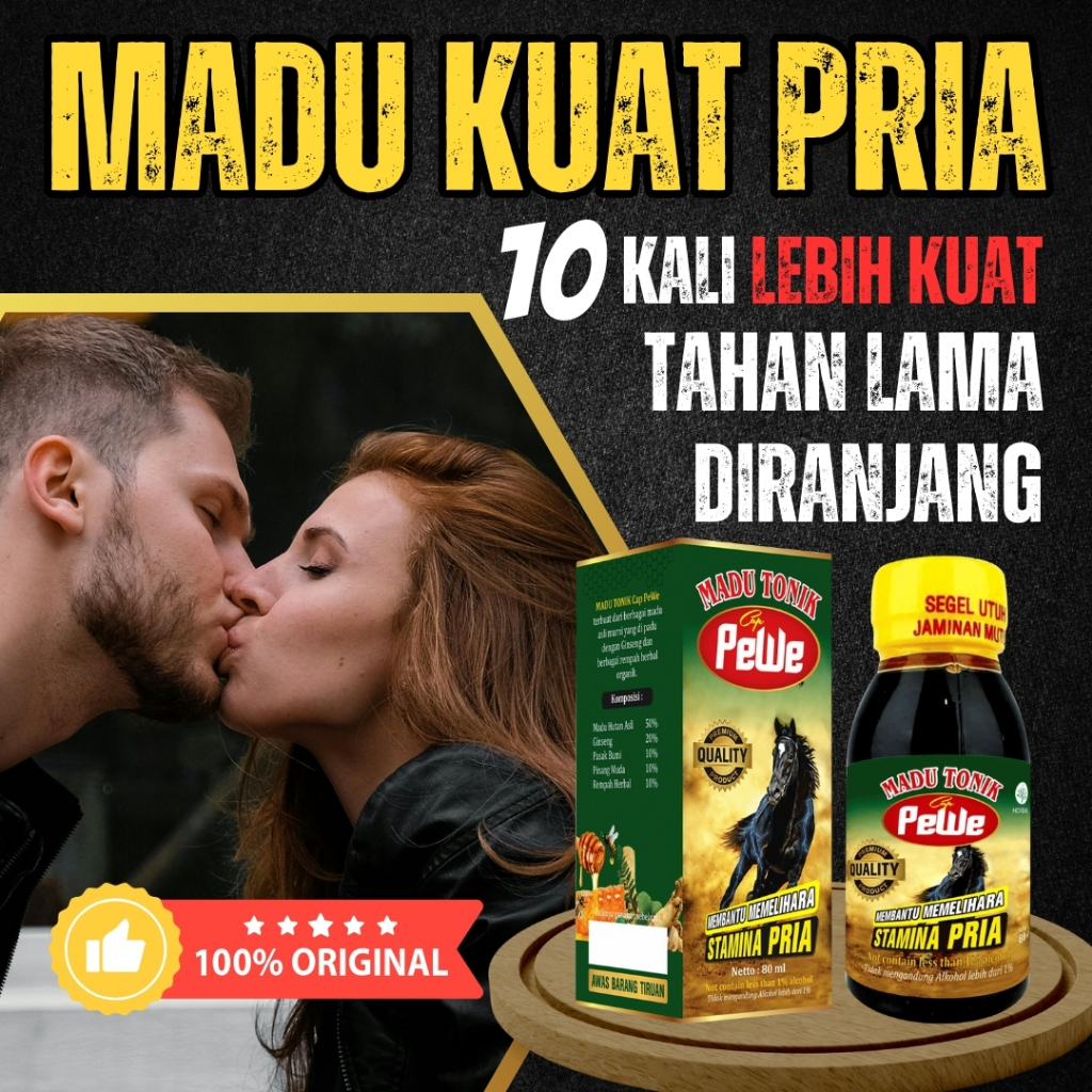 

Madu Tonik Pewe Asli Madukuat Rahasia Menambah Kejantanan Stamina Pria Kuat Tahan Lama Di Ranjang