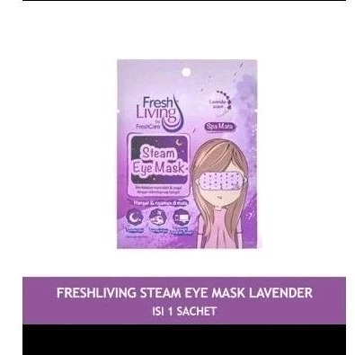 FreshLiving by FreshCare Steam Eye Mask Masker Spa Mata Sachet isi 1 pcs