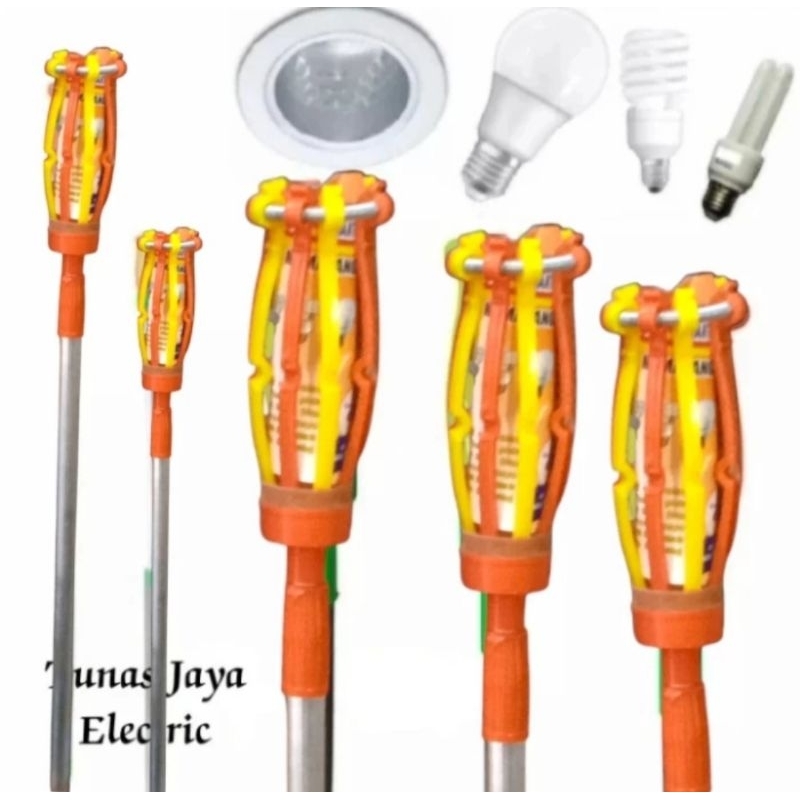 Stik Lampu / Tongkat Galah Penganti Lampu