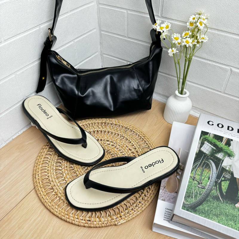Beli 1 Gratis 1 Sandal Wanita Fladeo Terbaru Gratis Tas Selempang Wanita JPKC