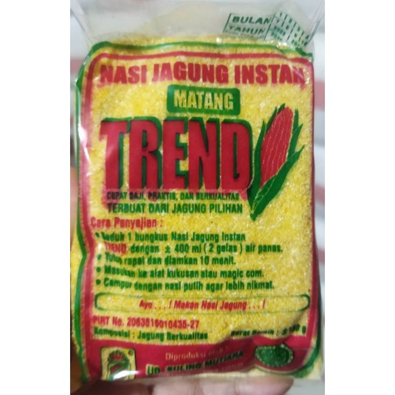 

Nasi Jagung Instan