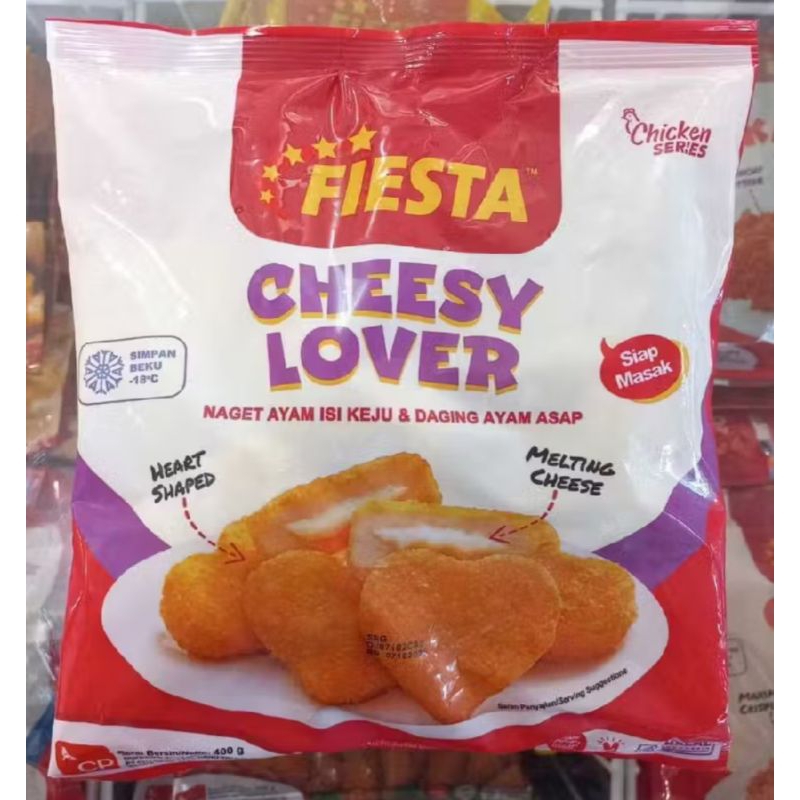 

Fiesta Cheesy Lovers 400gr