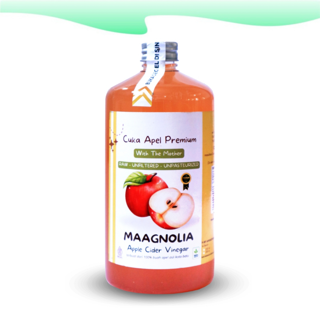 

Cuka Apel Maagnolia Premium 250 Ml Apple Cider Vinegar With Mother 2 botol