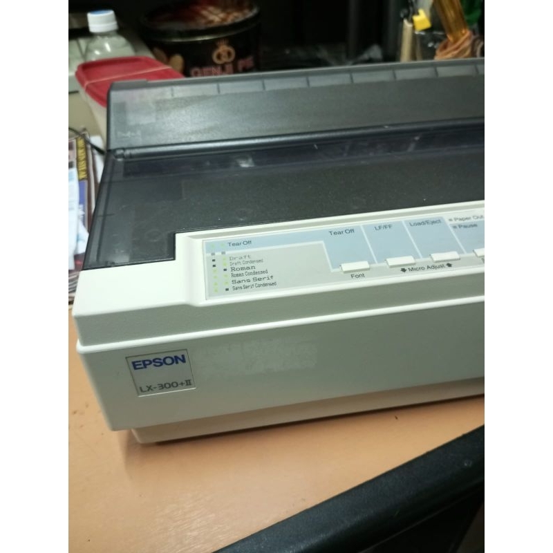 Printer EPSON LX300+II second / printer dot matrix like new