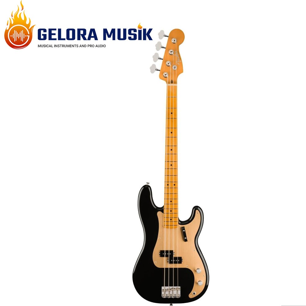 Gitar Bass Fender Vintera II 50s Precision Bass, Maple FB, Black