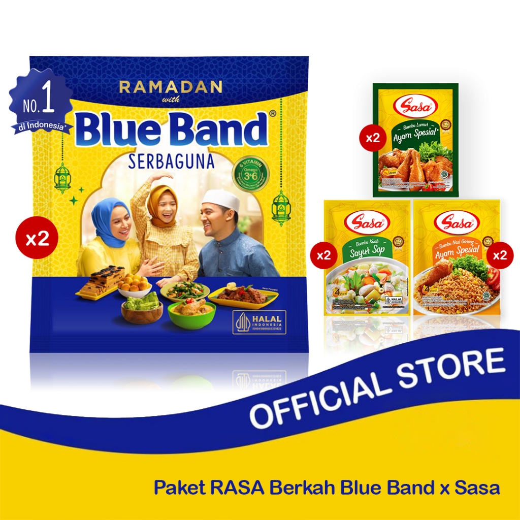 

Paket RASA Berkah Blue Band x Sasa