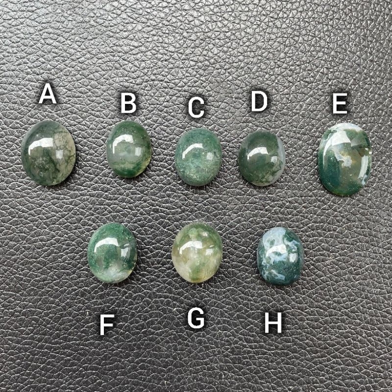 Batu lumut suliki natural/badar lumut hijau