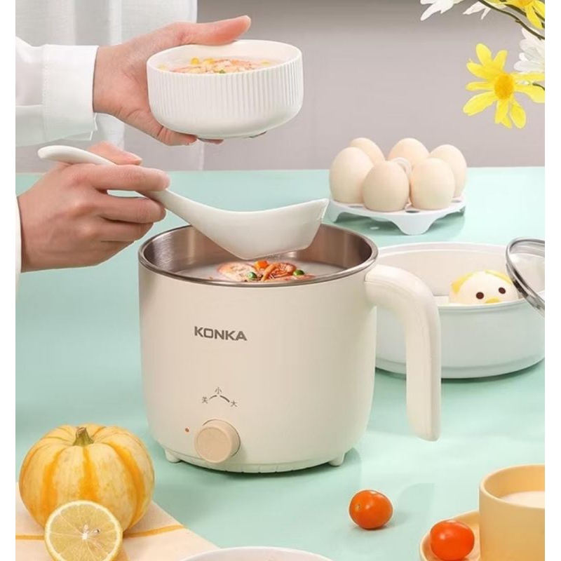 Konka Electric Cooker/ Panci Ekektrik Cooking pot 1.5L portable / Preloved Electric cooker / panci m