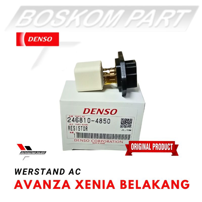 Resistor blower AC Avanza Xenia APV belakang werstand westan batu AC Avanza Xenia APV Original Denso