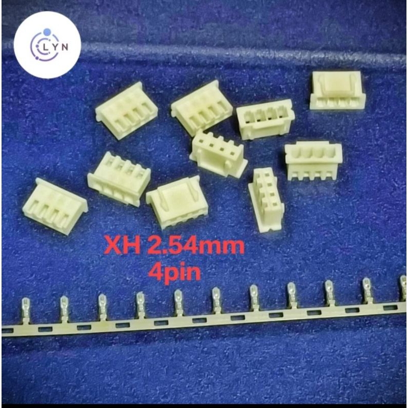 Soket Connector Konektor MOLEX 4 pin XH 2.54 mm FEMALE Housing