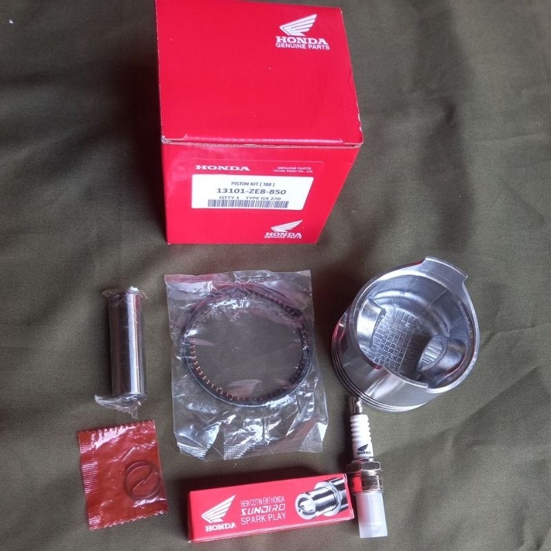 1SET ORIGINAL PISTON KIT ASSY | HONDA GX270 [100] UNTUK MESIN DIESEL PENGGERAK