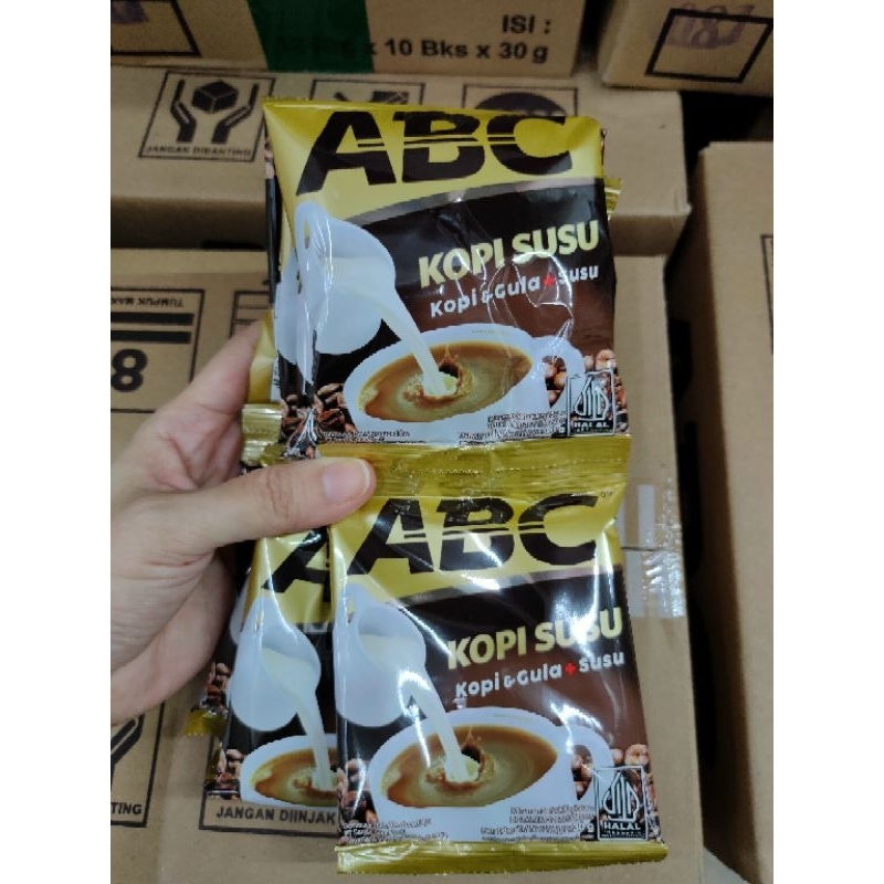 

ABC Kopi Susu Sachet (1Renceng)