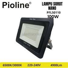 lampu sorot LED pioline nano 10watt-30watt-50watt-100watt(cahaya putih)