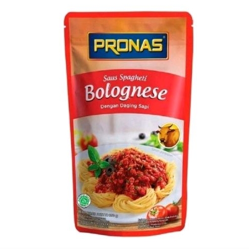 

PRONAS SAUS SPAGHETTI BOLOGNESE POUCH 350 GR
