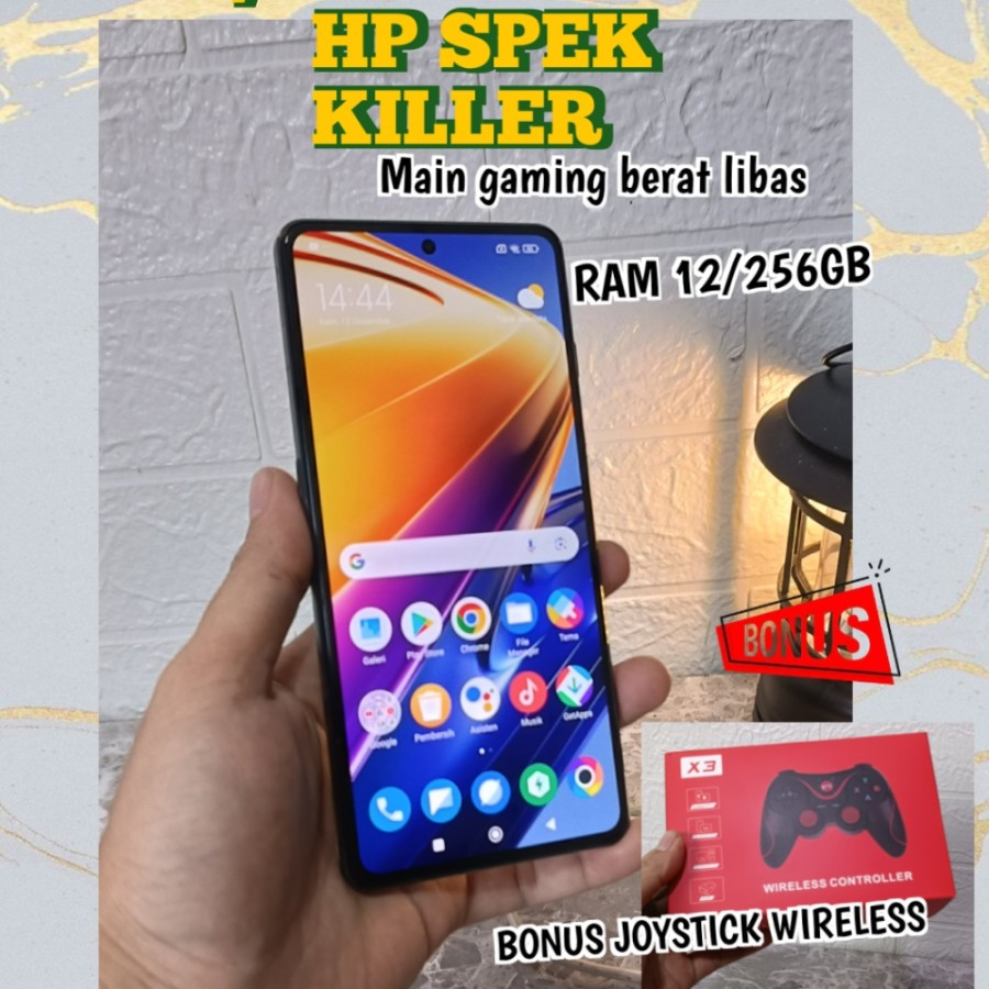 XIAOMI POCO F4 GT RAM 12/256GB | 5G |ADA BONUS | SEKEN ORIGINAL