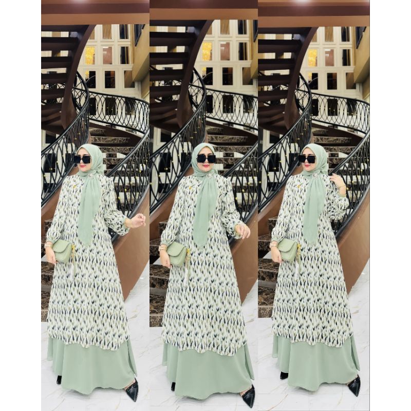 Layla Syari set ceruty
