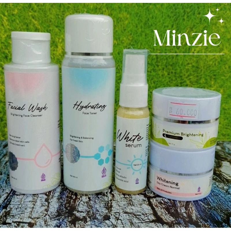 SKINCARE BEAUTY FARMASI PAKET FLEK TCF SKINCARE PAKET FLEK,NODA HITAM