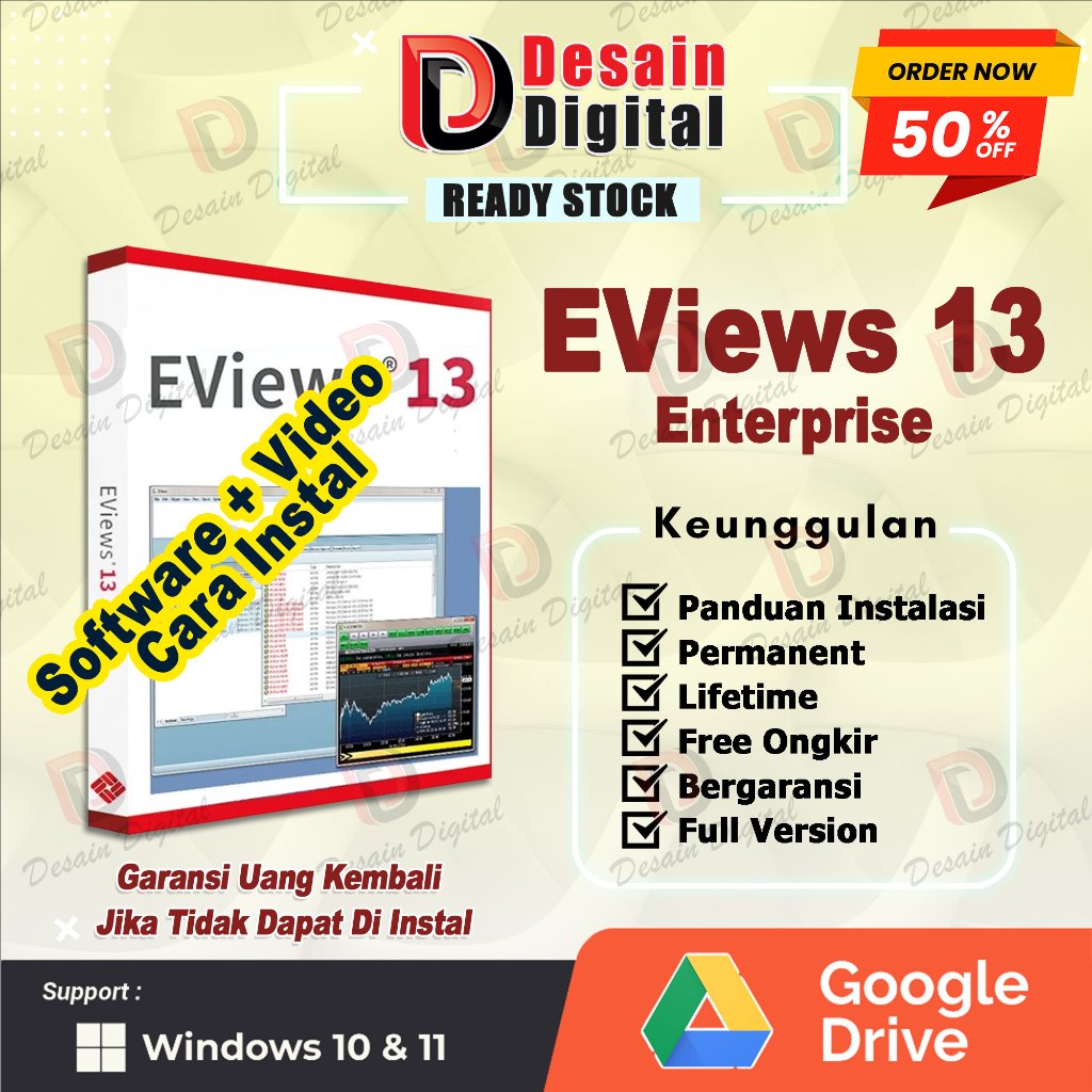 Software Window - EViews 13 Enterprise Full Version - Lifetime