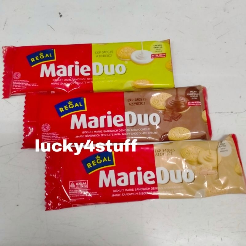 

Marie Duo Biskuit Marie Regal 1 Pcs 20gr