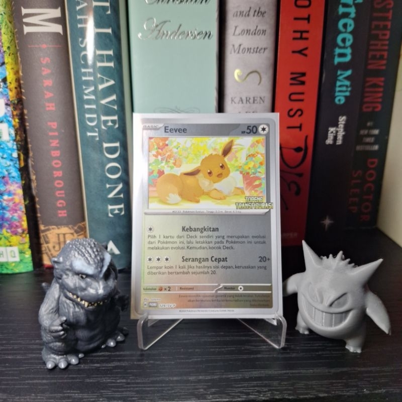 Kartu Pokemon TCG Original - Promo Card Topeng Transfigurasi Eevee - Kartu Promo Indomaret