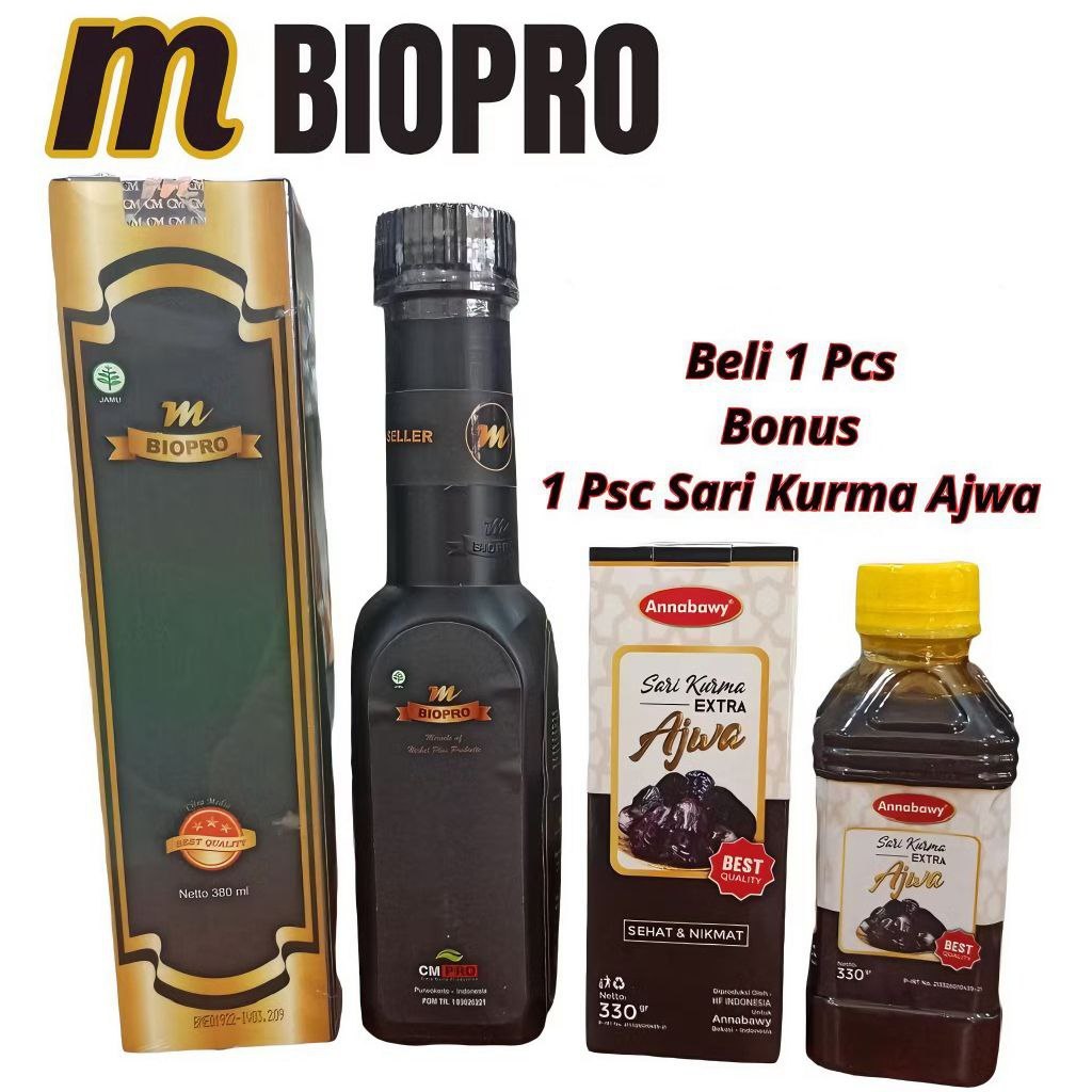 

(Bisa COD) M BIOPRO Herbal Probiotik Solusi 1001 Penyakit M-BIOPRO m-bio pro mbiopro ASLI M BIO PRO BONUS Sari Kurma Ajwa 1 PCS