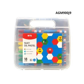 

Silky Oil Pastel M&G 18 Colours #AGM900J9 Krayon Halus 18 Warna Crayon Minyak Sekolah