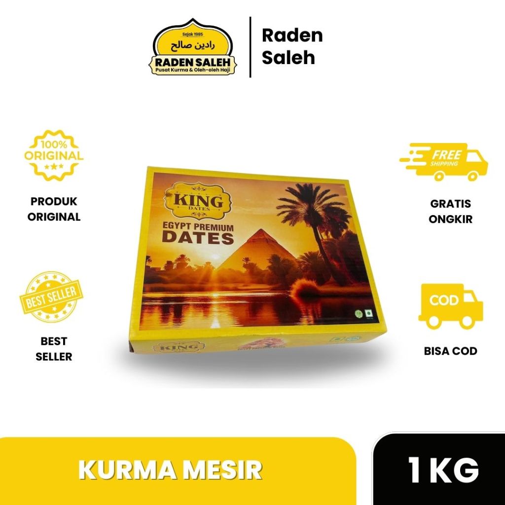 

KING DATES - Kurma Mesir 1kg Premium