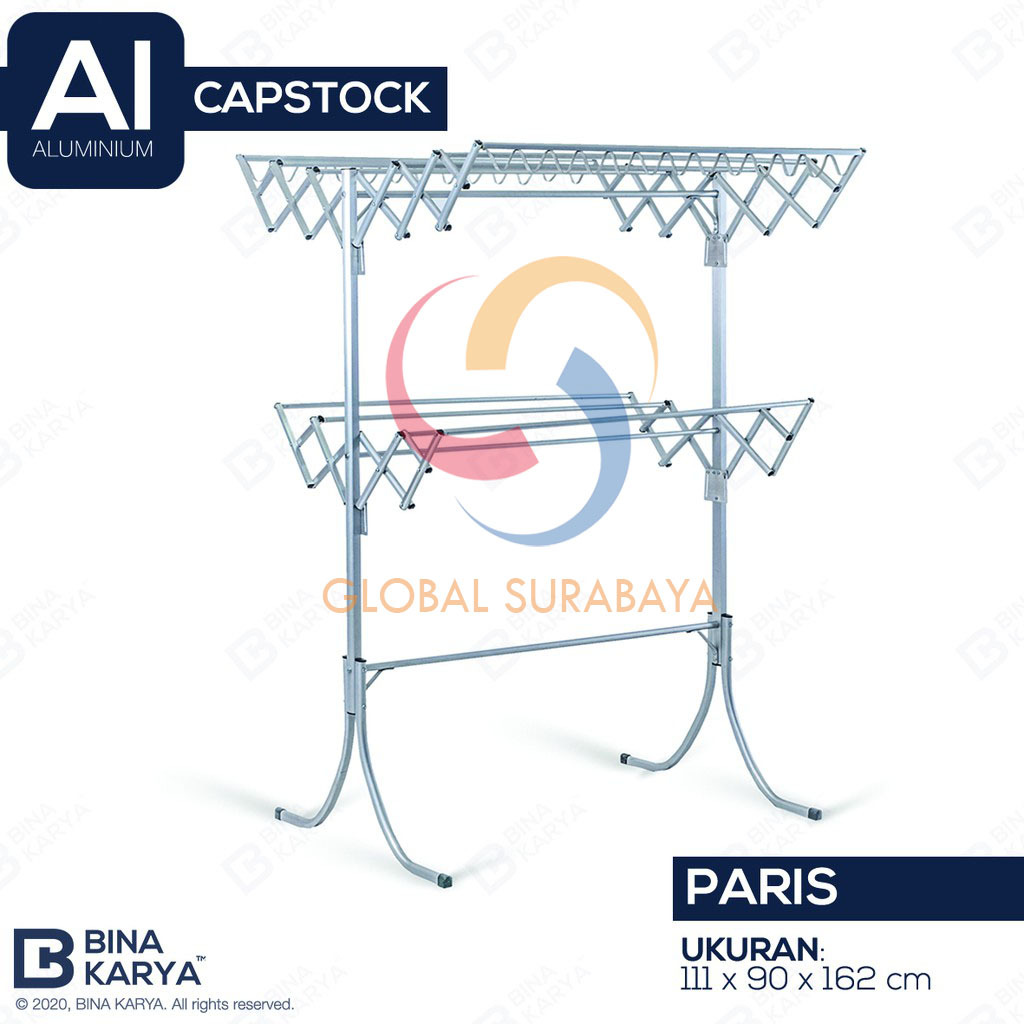 CAPSTOCK ALUMINIUM PARIS BINA KARYA