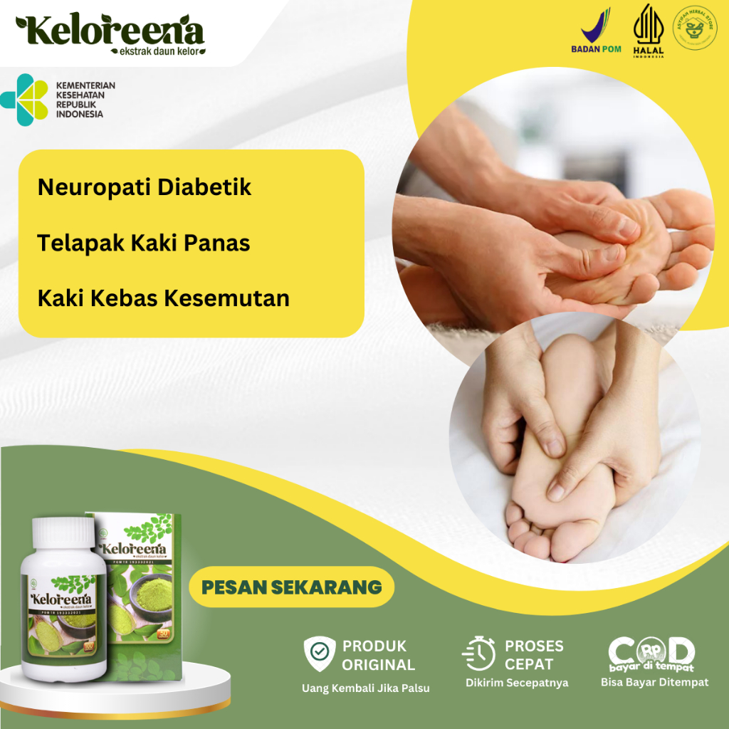 Obat Untuk Atasi Neuropati Diabetik, Obat Telapak Kaki Nyeri Kebas Kesemutan, Obat Kesemutan Pada Ka