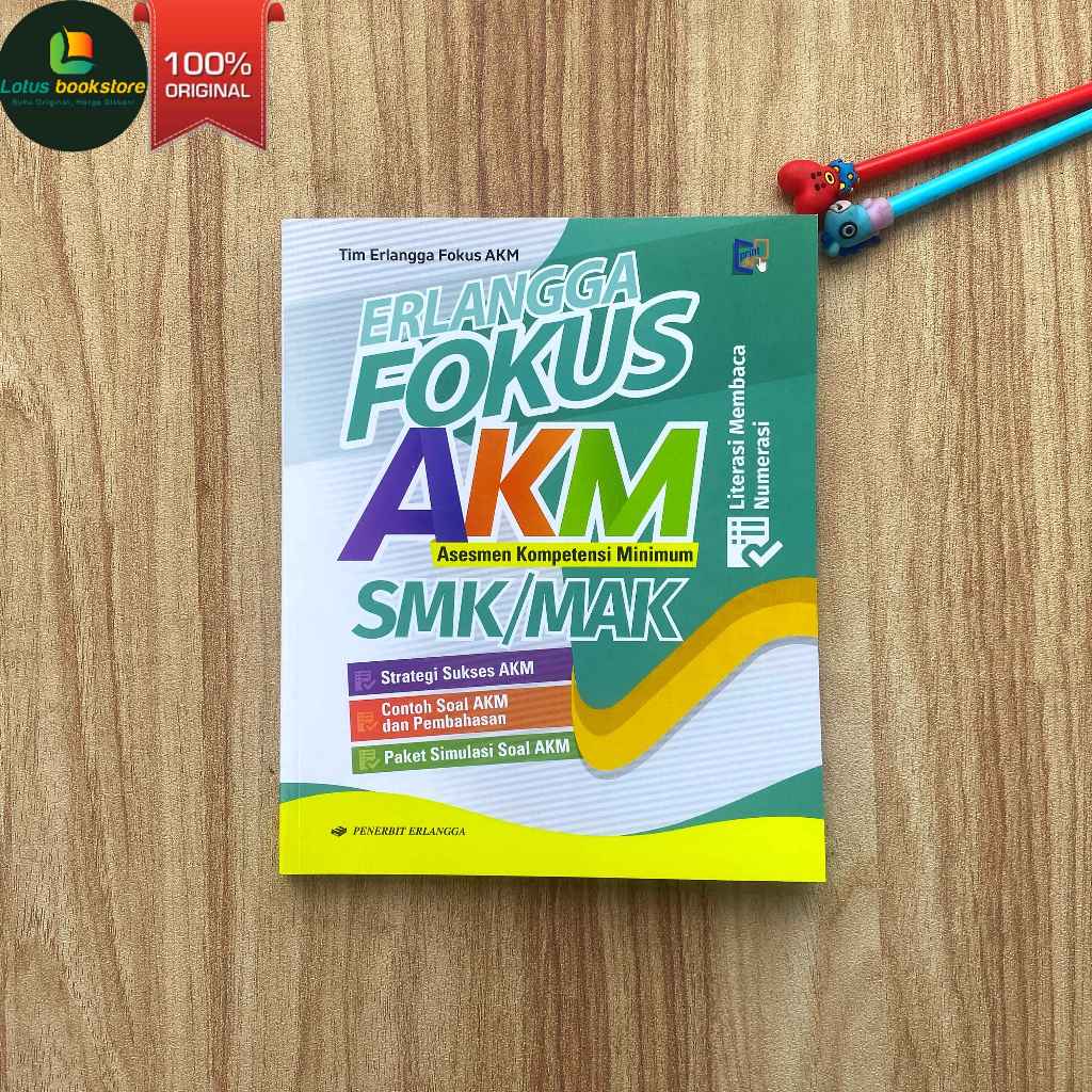 

Erlangga Fokus AKM SMK - Buku Erlangga Original