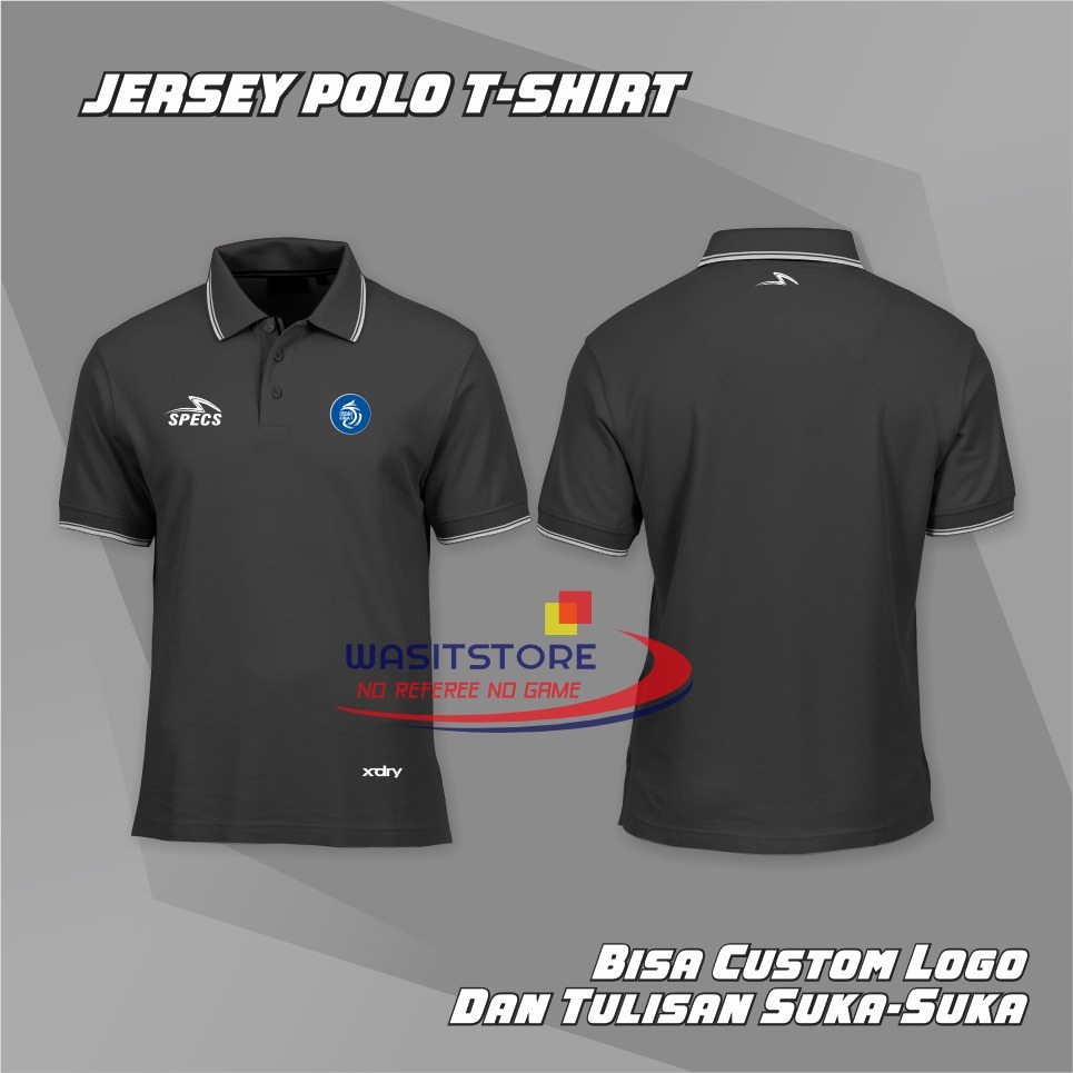 JERSEY KERAH POLO T-SHIRT CUSTOM / BAJU WANGKI BRI LIGA 1 (SPCS - BRI LIGA 1)
