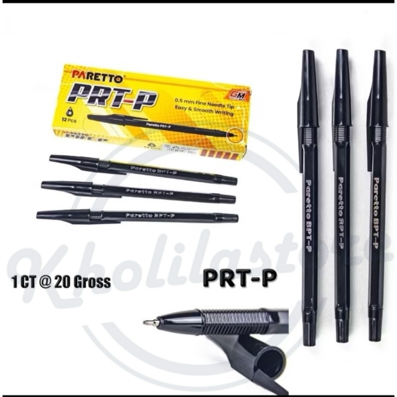 

Pulpen Paretto PRT-P 0.5mm isi 12 pcs