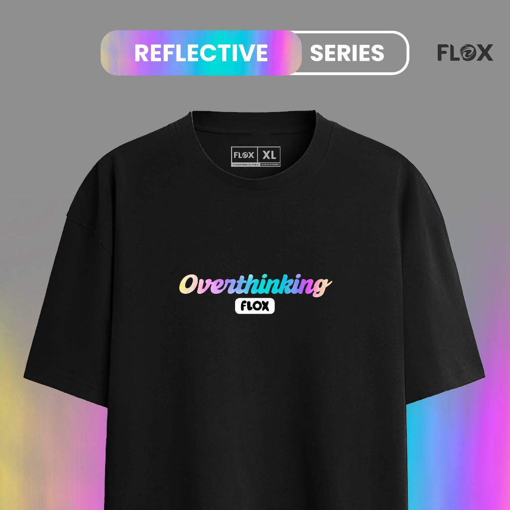 FLOX Kaos Bwose Nyala | Kaos Distro Oversize | Kaos Glow in the Dark | Kaos Reflektif | 24s FRL 6