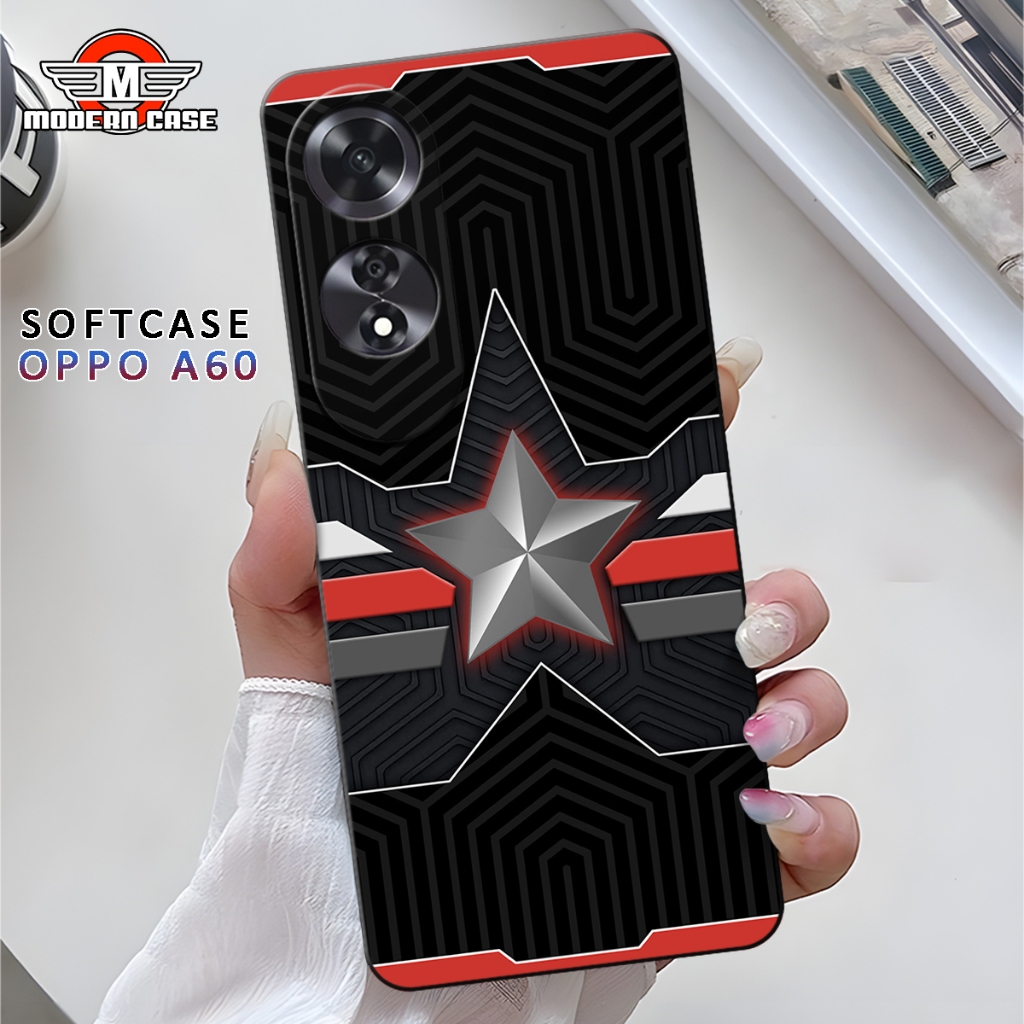 Softcase Silikon Untuk OPPO A60 New 2024 - Case Hp - Case Murah Berkualitas - Casing Hp Oppo - Softc