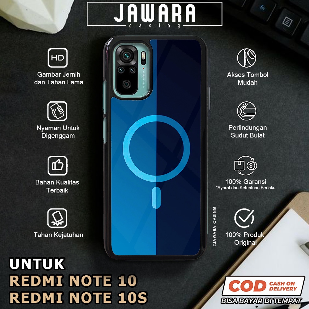 Case Redmi Note 10 10S Casing Redmi Note 10 10S [MAGS] Premium Case Glossy Case Hp Xiaomi Jawara Cas