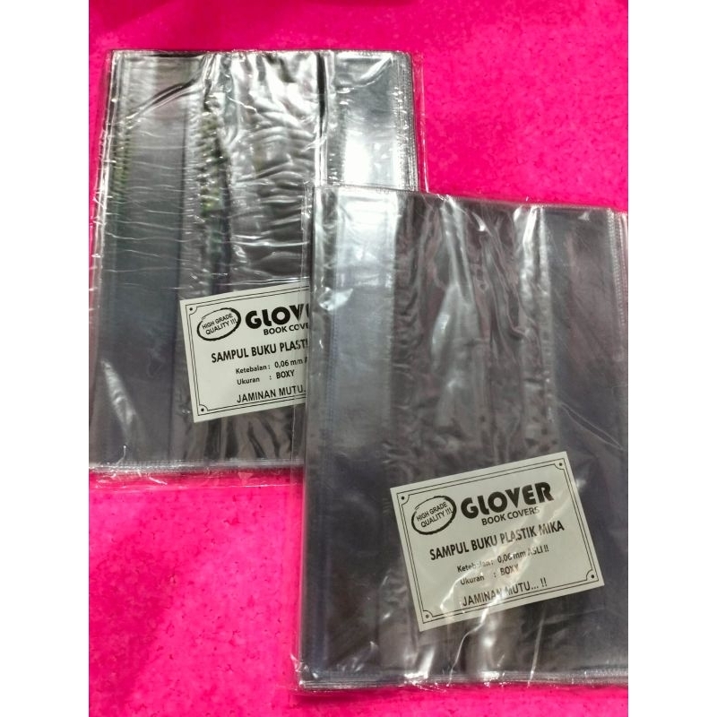 

SAMPUL BUKU BOXY MIKA merk GLOVER SAMPUL BUKU BOXY SAMPUL BUKU BOXY KUAT SAMPUL BUKU BOXY PLASTIK